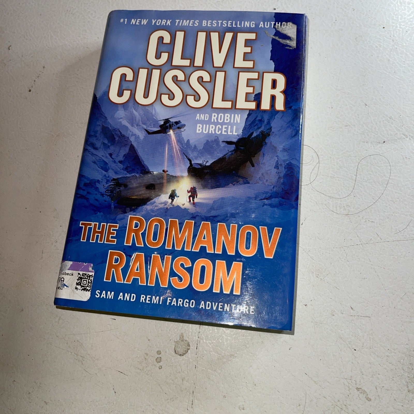 Romanov Ransom by Robin Burcell and Clive Cussler (2017, Hardcover)