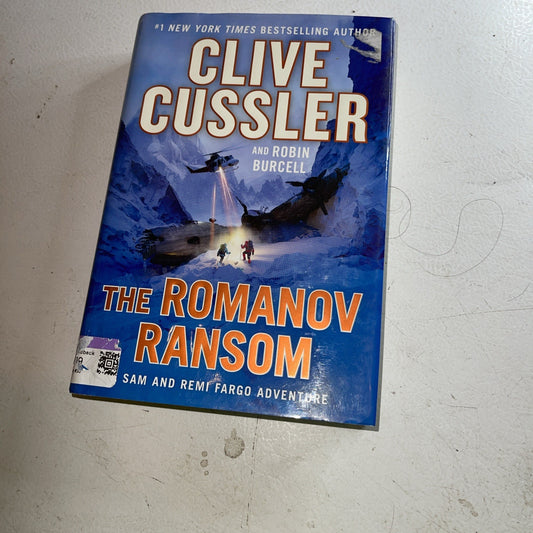 Romanov Ransom by Robin Burcell and Clive Cussler (2017, Hardcover)