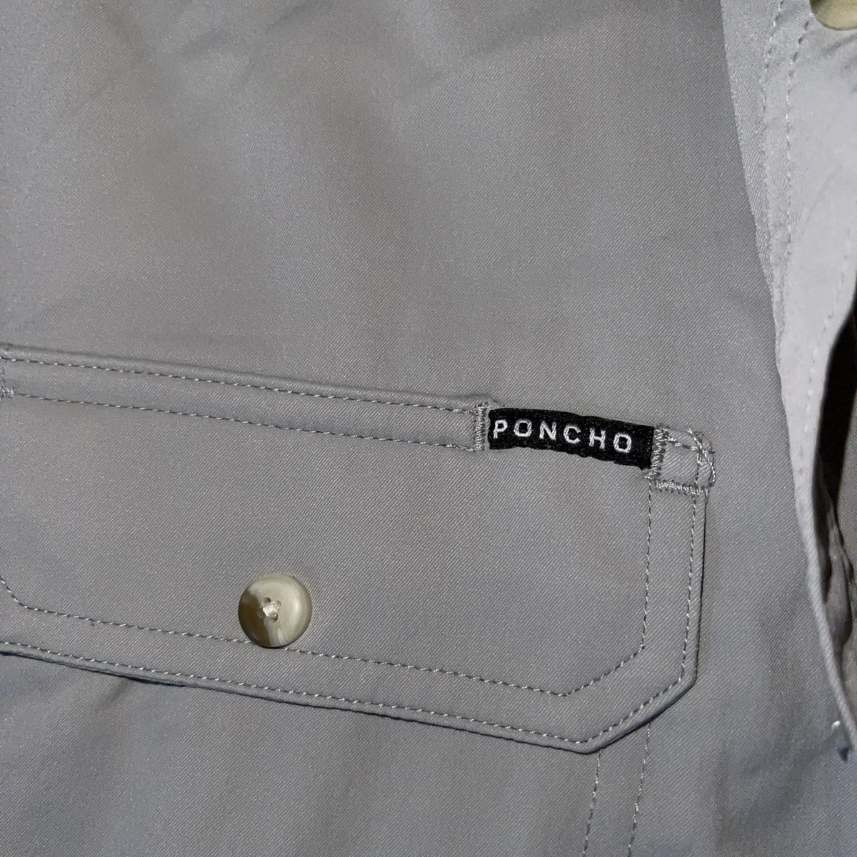 Poncho Button Up Medium 