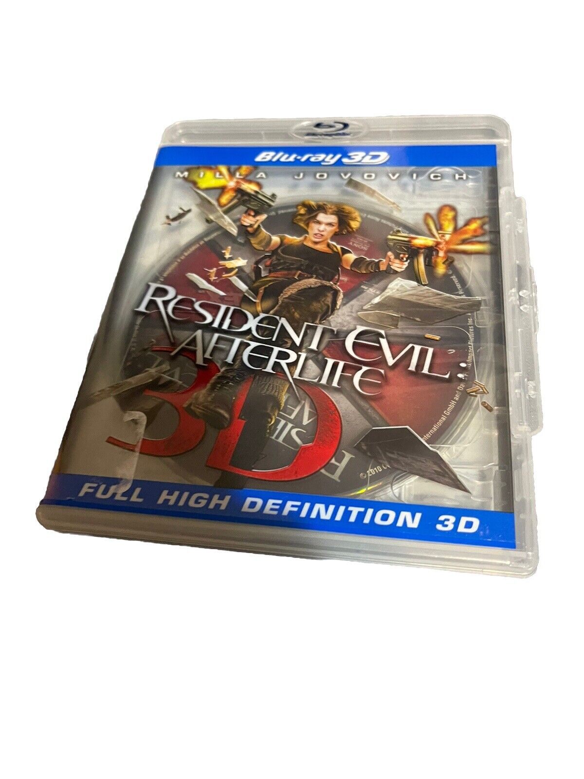 Resident Evil: Afterlife (Blu-ray 3D, 2010)