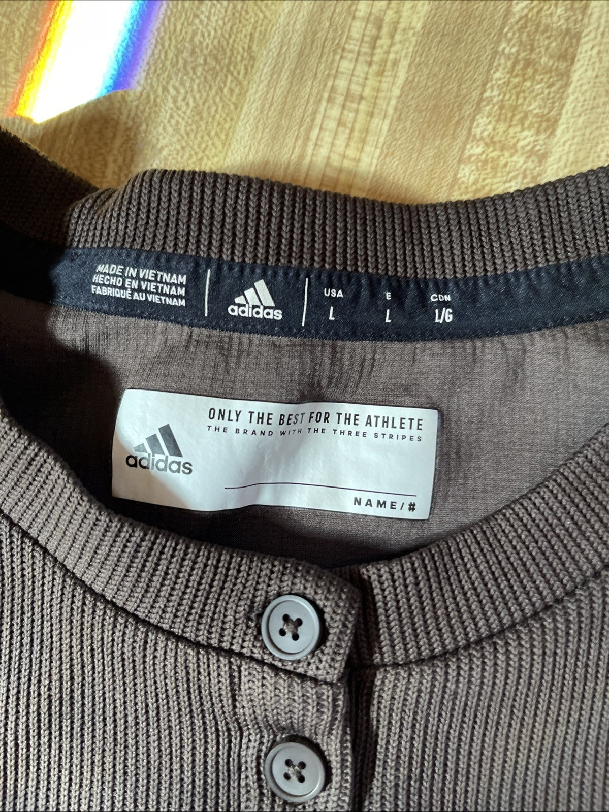 Adidas Team Issued Henley Large 