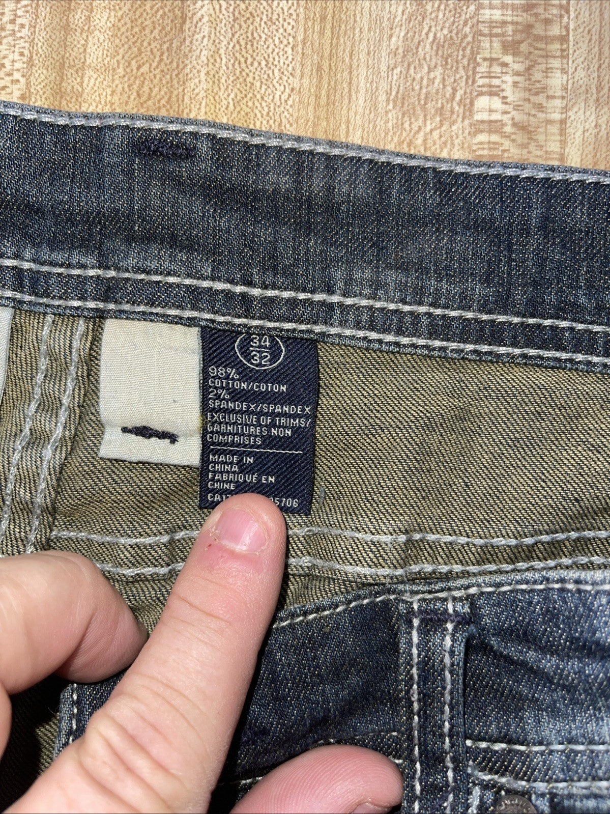 buffalo david bitton jeans Driven X Basic Straight 34/32