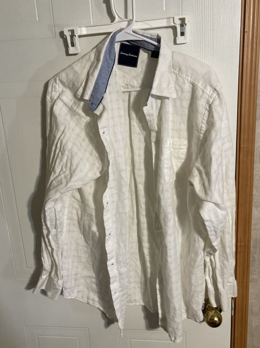 Tommy Bahama Silk Blend Shirt Large 