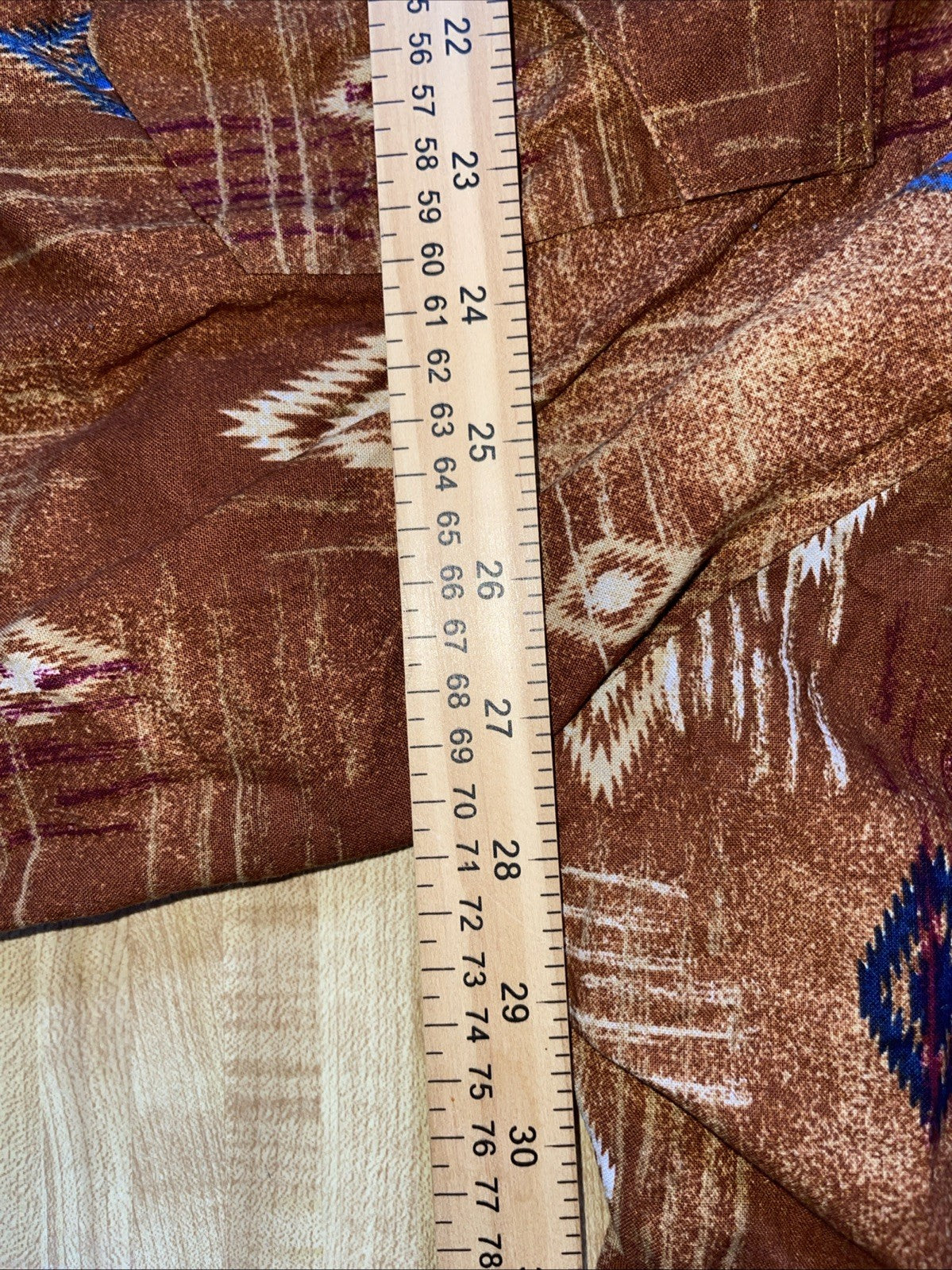 wrangler aztec pearl snap