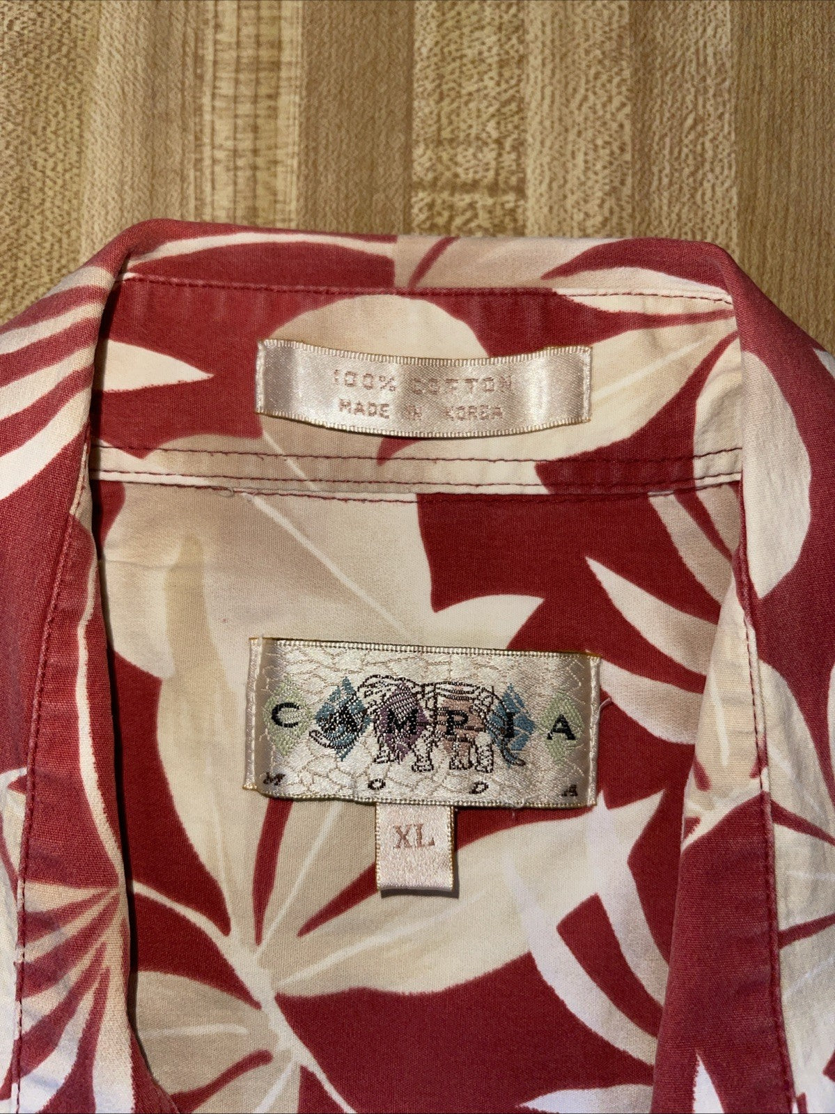 campia moda hawaiian shirt xl