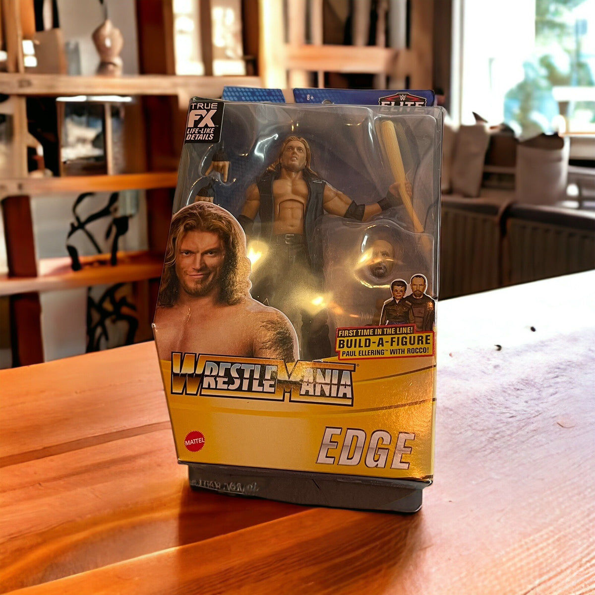 Mattel WWE Wrestling Build Paul Ellering WrestleMania 37 Elite Figure Edge
