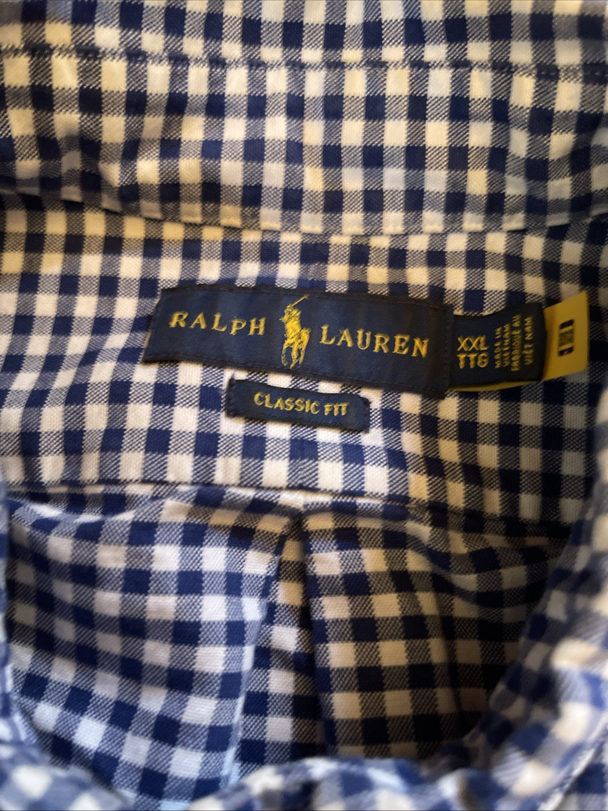 Ralph Lauren Button Down XXL Flesh Pony