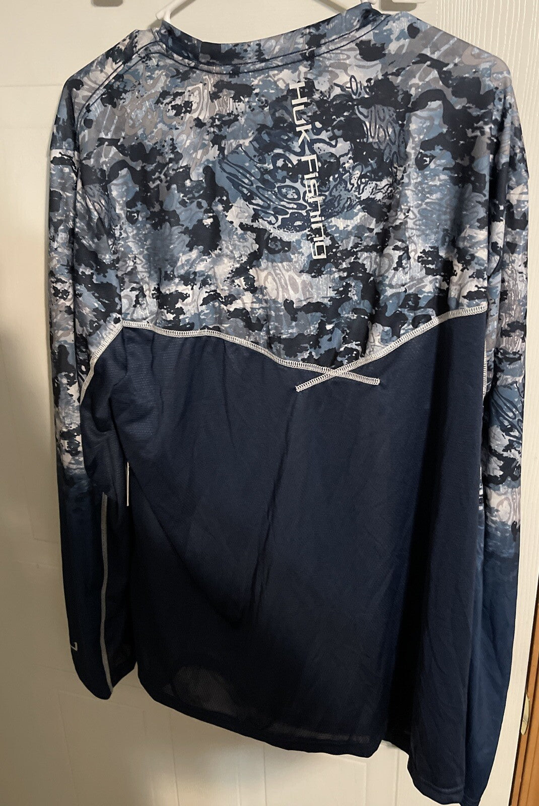 HUK Icon X Tide Change Fade LS Fishing Shirt 997 NWT (H1200388) Men's XL