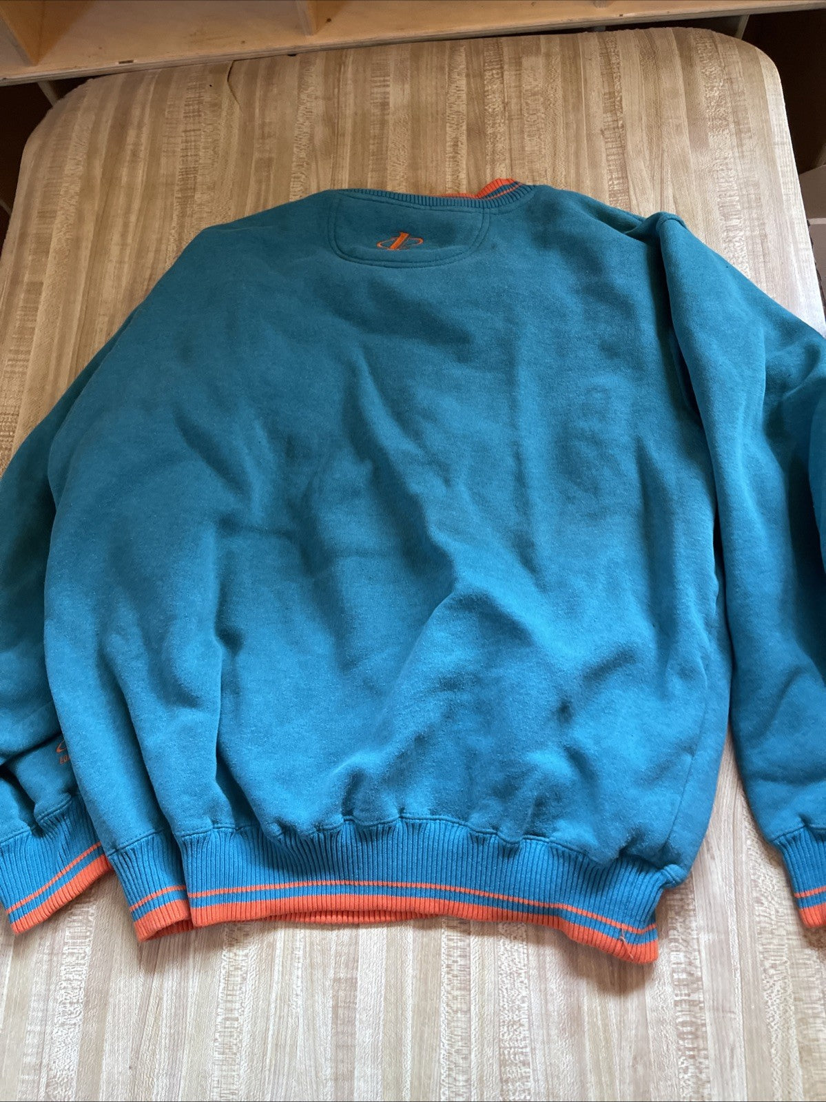 Vintage Logo Athletic Miami Dolphins Sweatshirt Large 