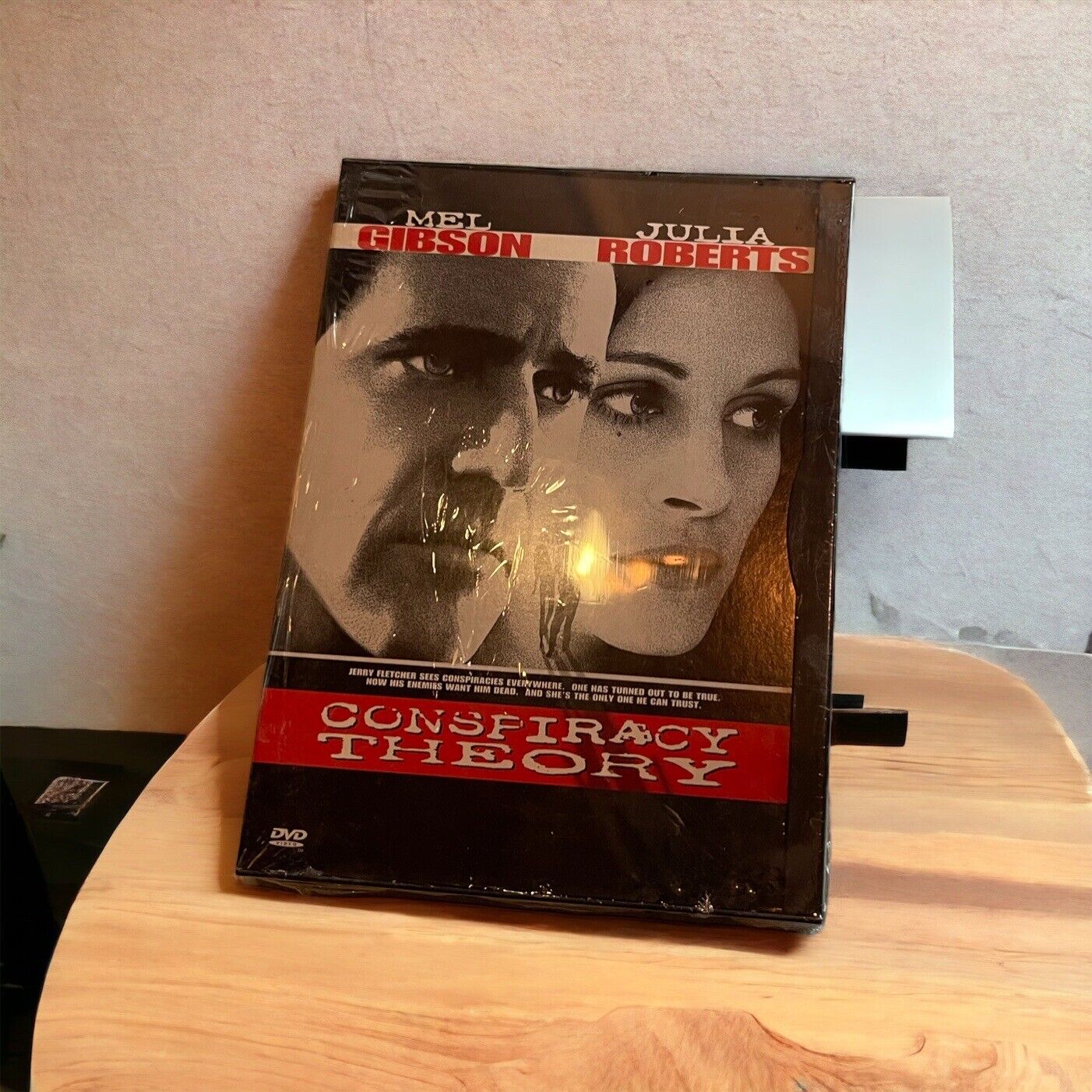 Conspiracy Theory DVD 1997 Snapcase Mel Gibson Julia Roberts