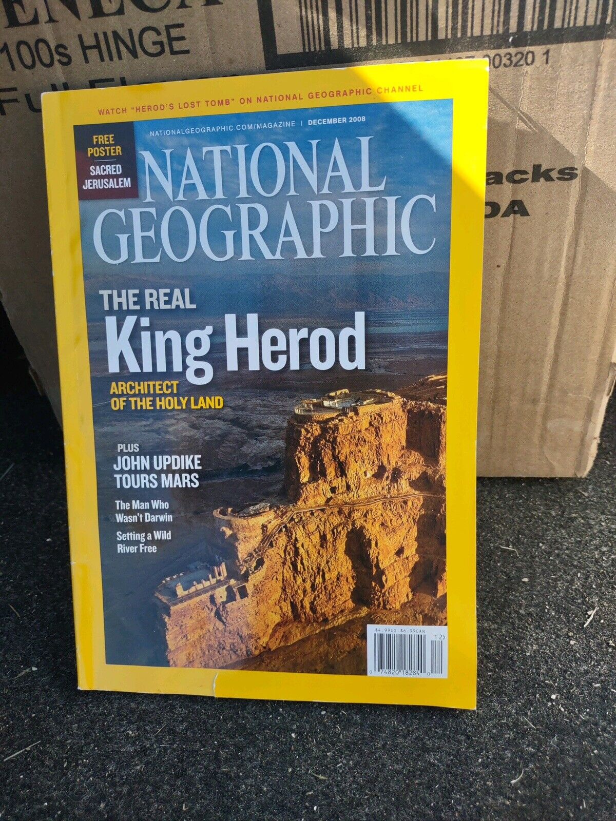 National Geographic THE REAL KING HEROD West Bank Looting, Darwin December 2008