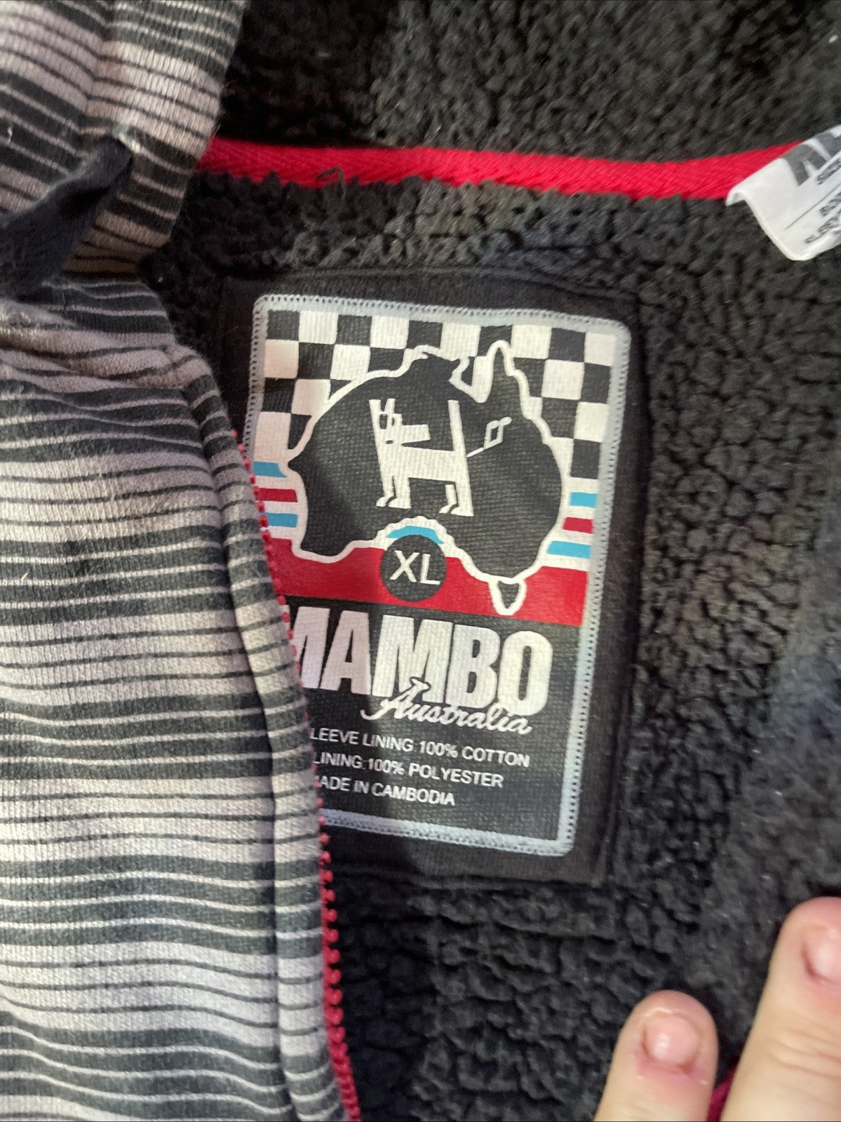 Mambo Australia Hoodie XL Full Zip