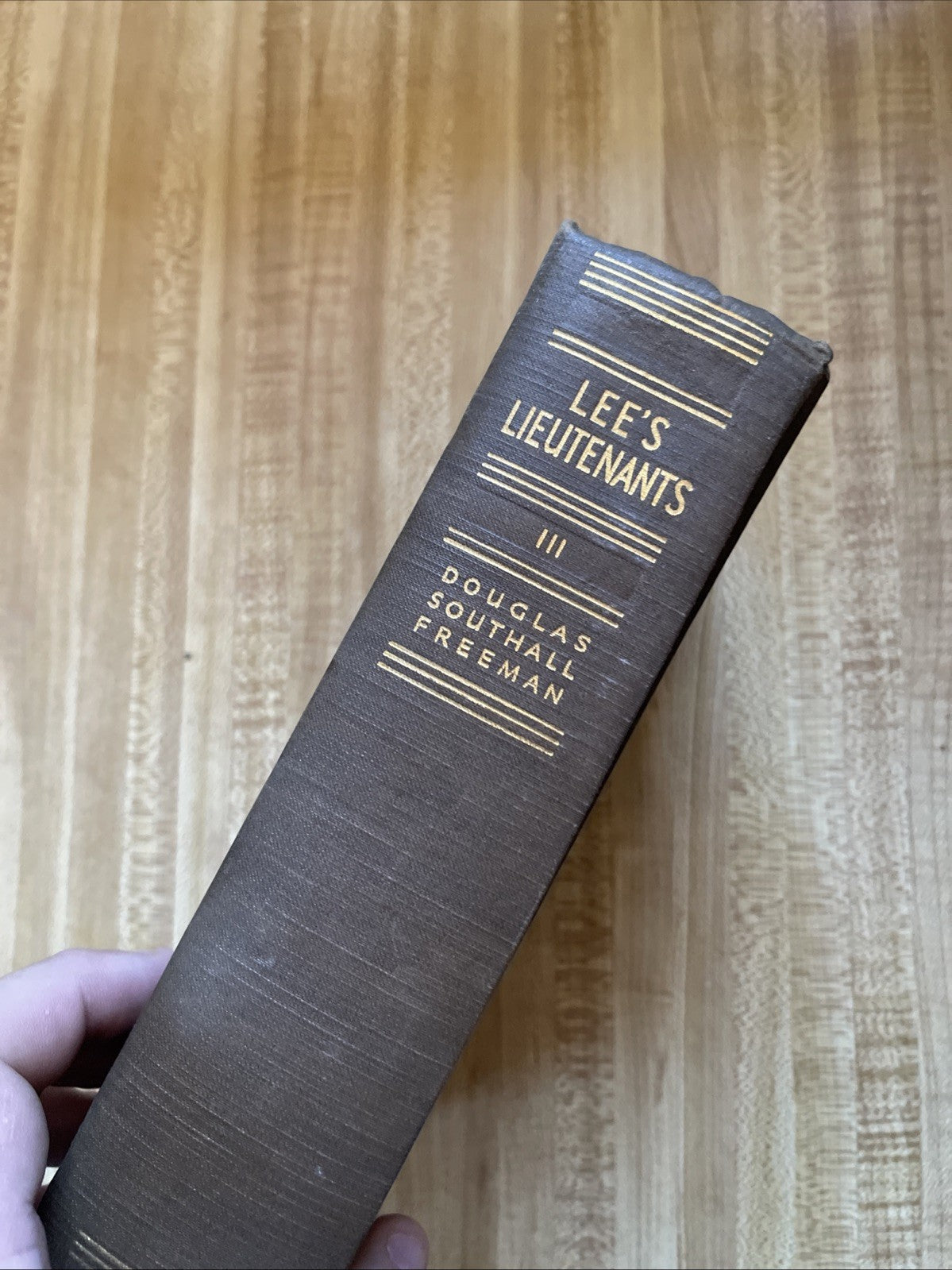 Lee’s Lieutenants Hardcover 