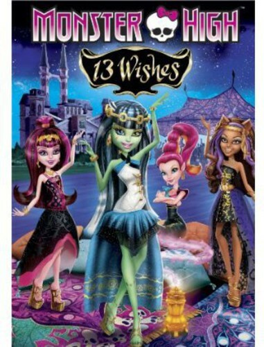 Monster High 13 Wishes (DVD, 2013)