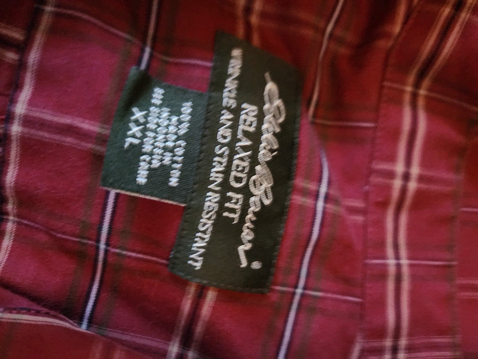 eddie bauer relaxed fit shirt XXL 