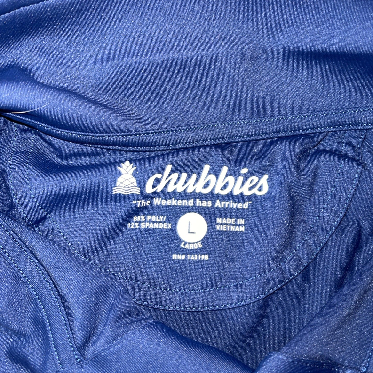 Chubbies Polo Large NWT 