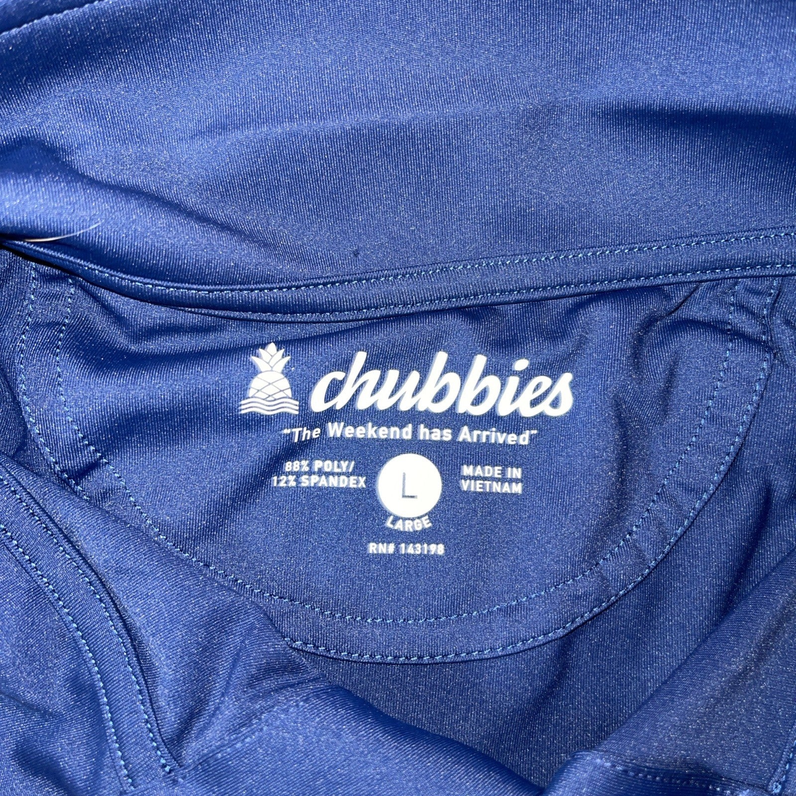 Chubbies Polo Large NWT 