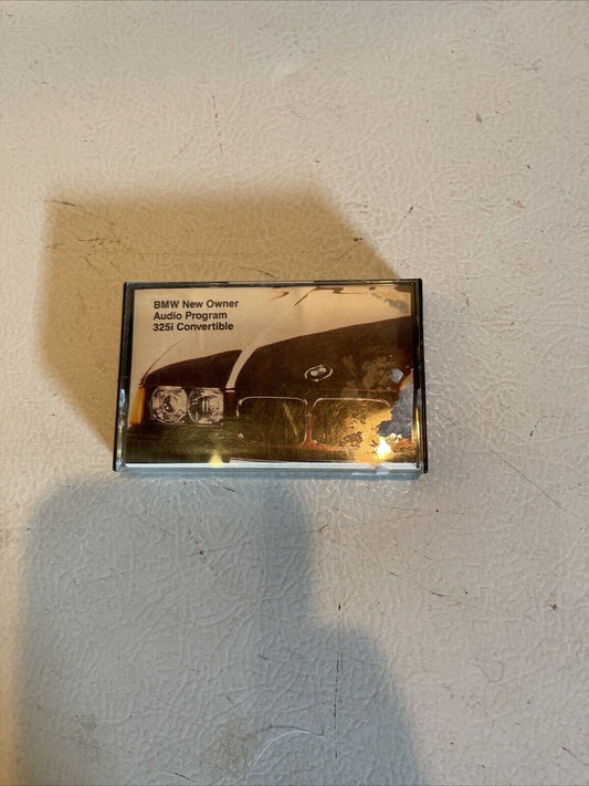 BMW New Owner Audio Program Cassette 325i Convertible 
