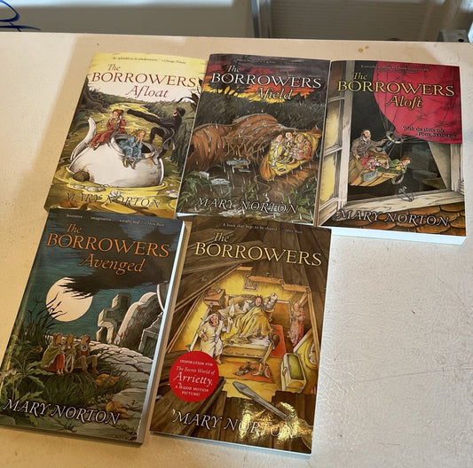 The Borrowers Book Lot 