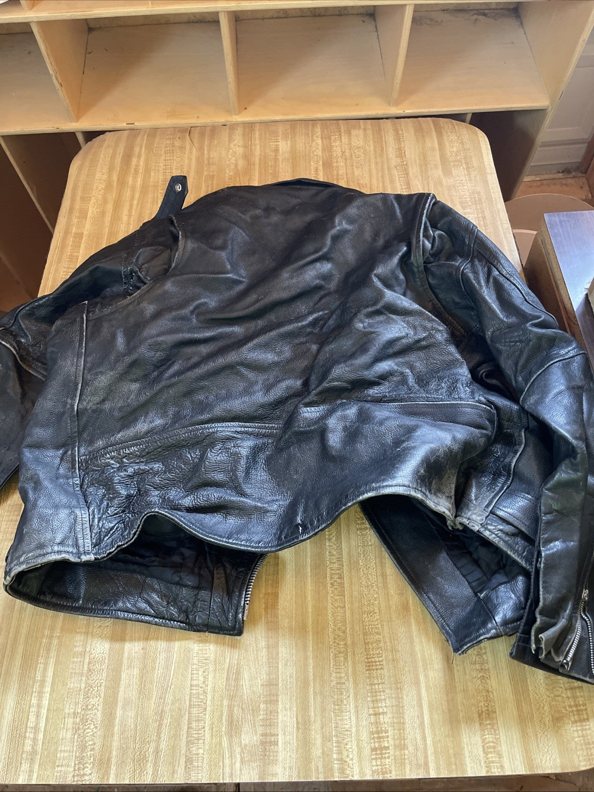 Vintage Paramount Leather Motorcycle Jacket 