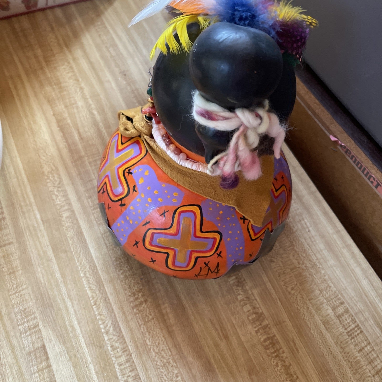 Native Art Signed  KM And LM