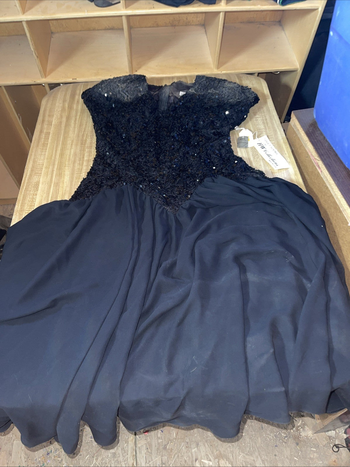 Deadstock Vintage Dress Size 14 Shuet Young HM Collections Made In USA