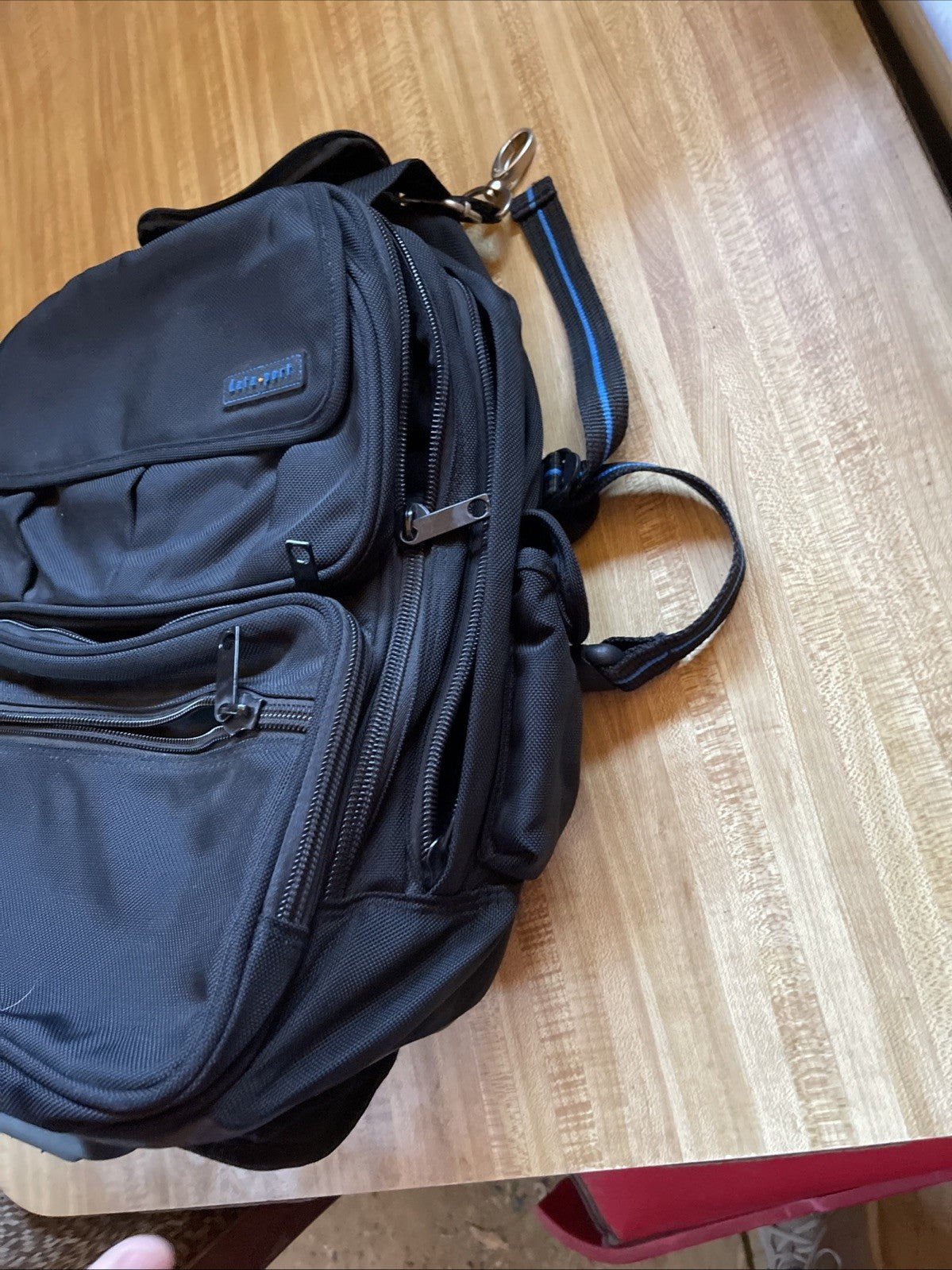Data Port Computer Backpack With Wheels Heavy Duty