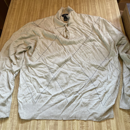 Dockers Argyle Sweater Large