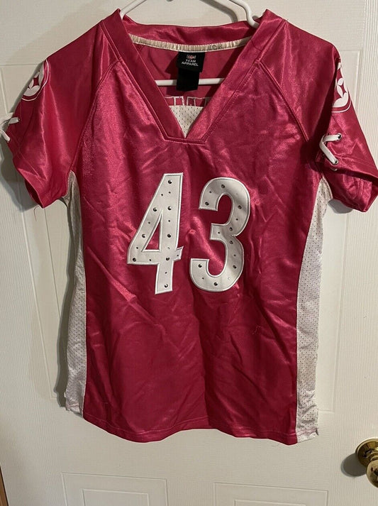 Women’s Pink Steelers Jersey Polamalu Large