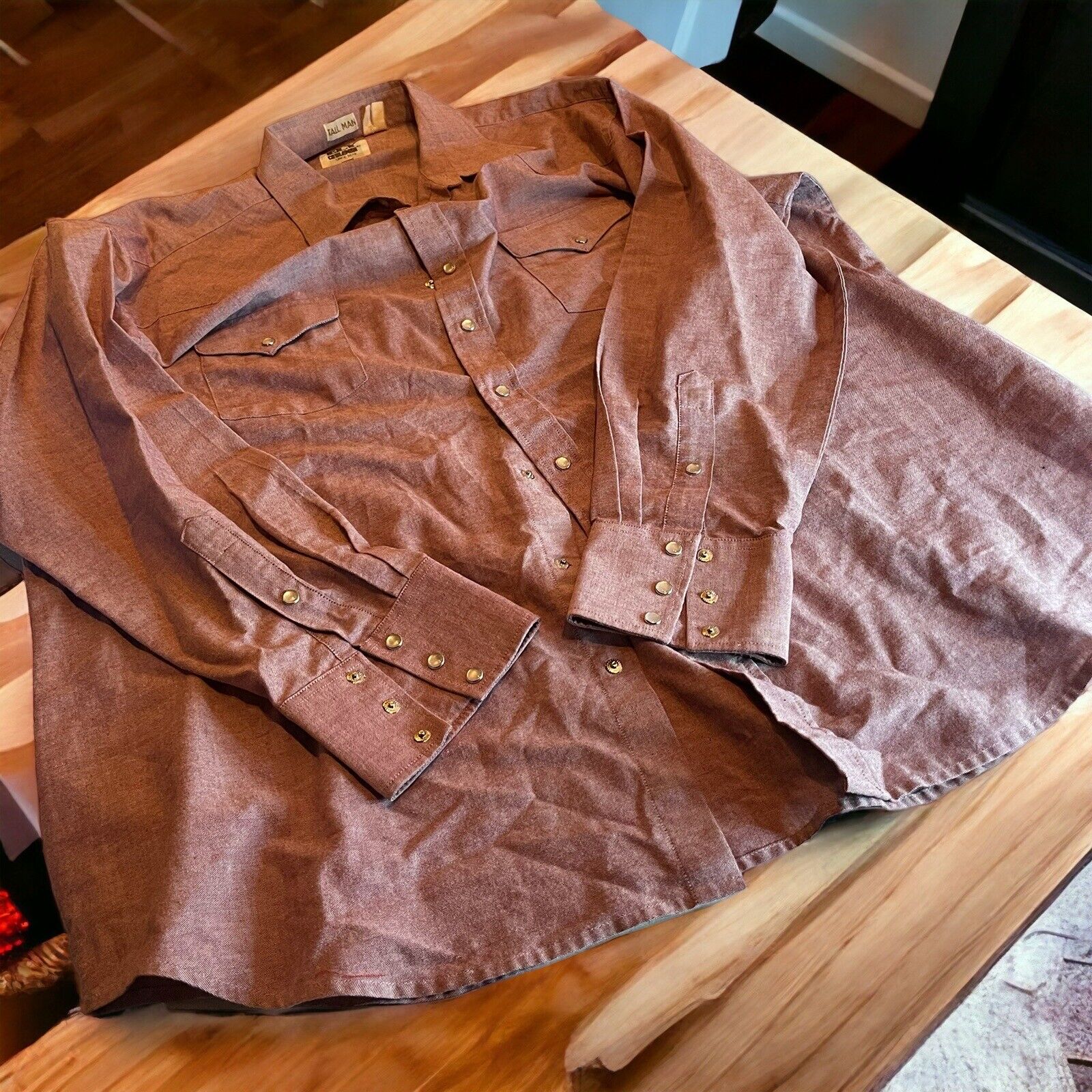 Ely Cattleman Tall Man Pearl Snap 18.5