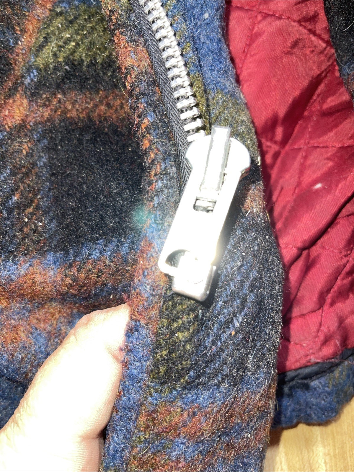 Vintage The Ringer Jacket Wool Large 