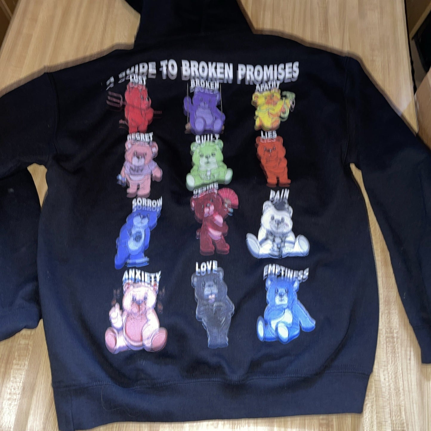 Broken Promises Hoodie Medium 