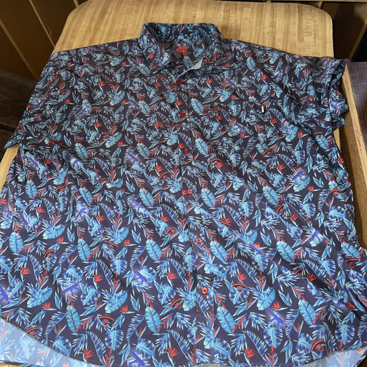 Greater Half Button Up 4XL