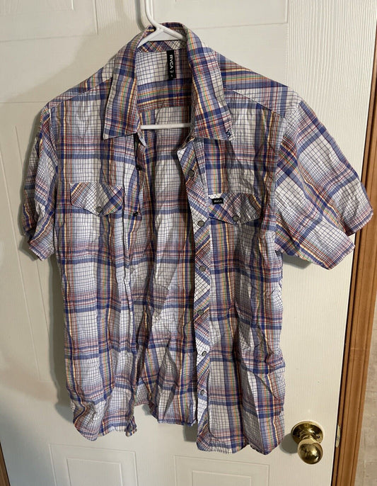 RVCA Pearl Snap Large 