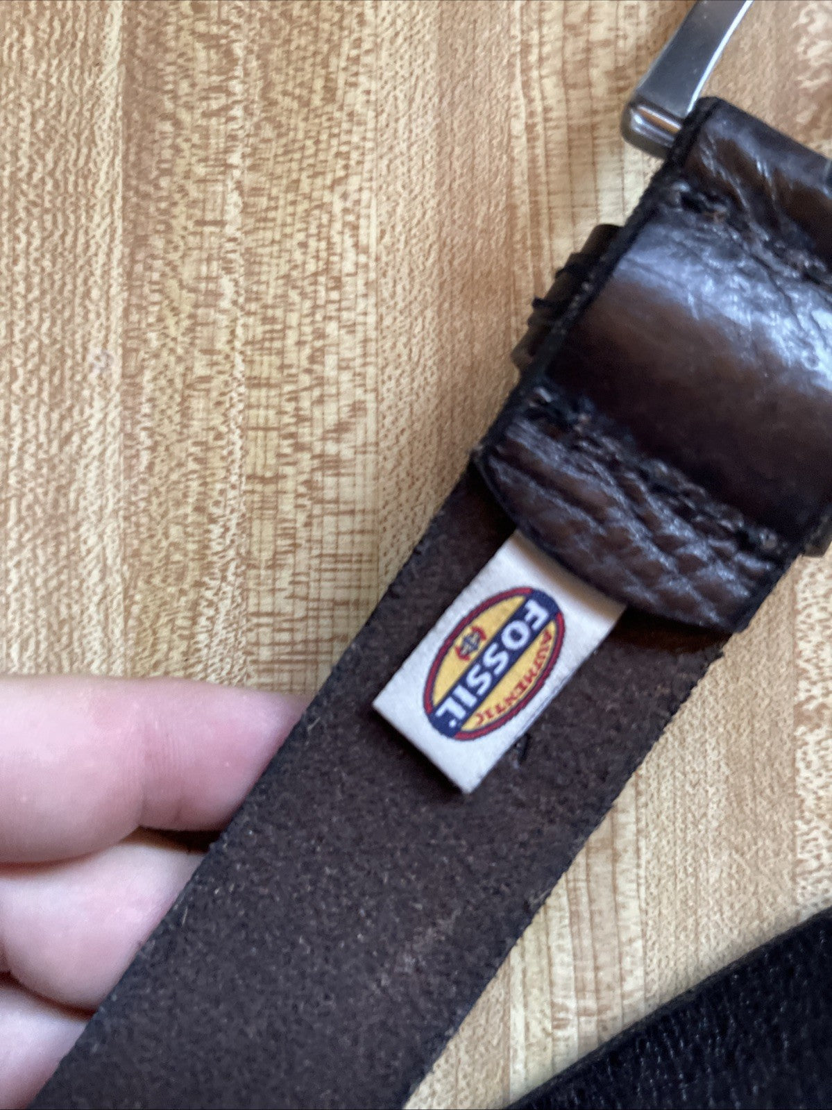 Fossil Belt Size 38 Leather 