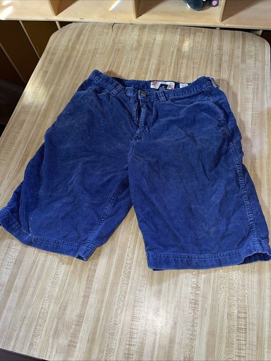 Vintage Bugle Boy Corduroy Shorts 32