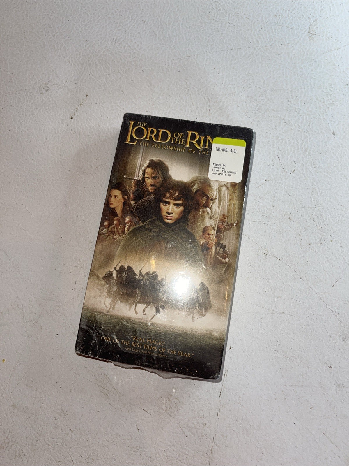 Lord of the Rings: the Fellowship of the Ring (VHS, 2001)