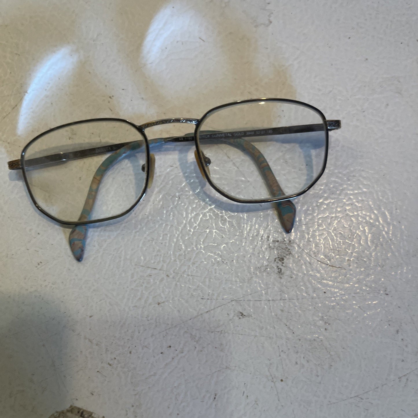 Dakota Smith Maverick Gunmetal Eyeglass Frames 