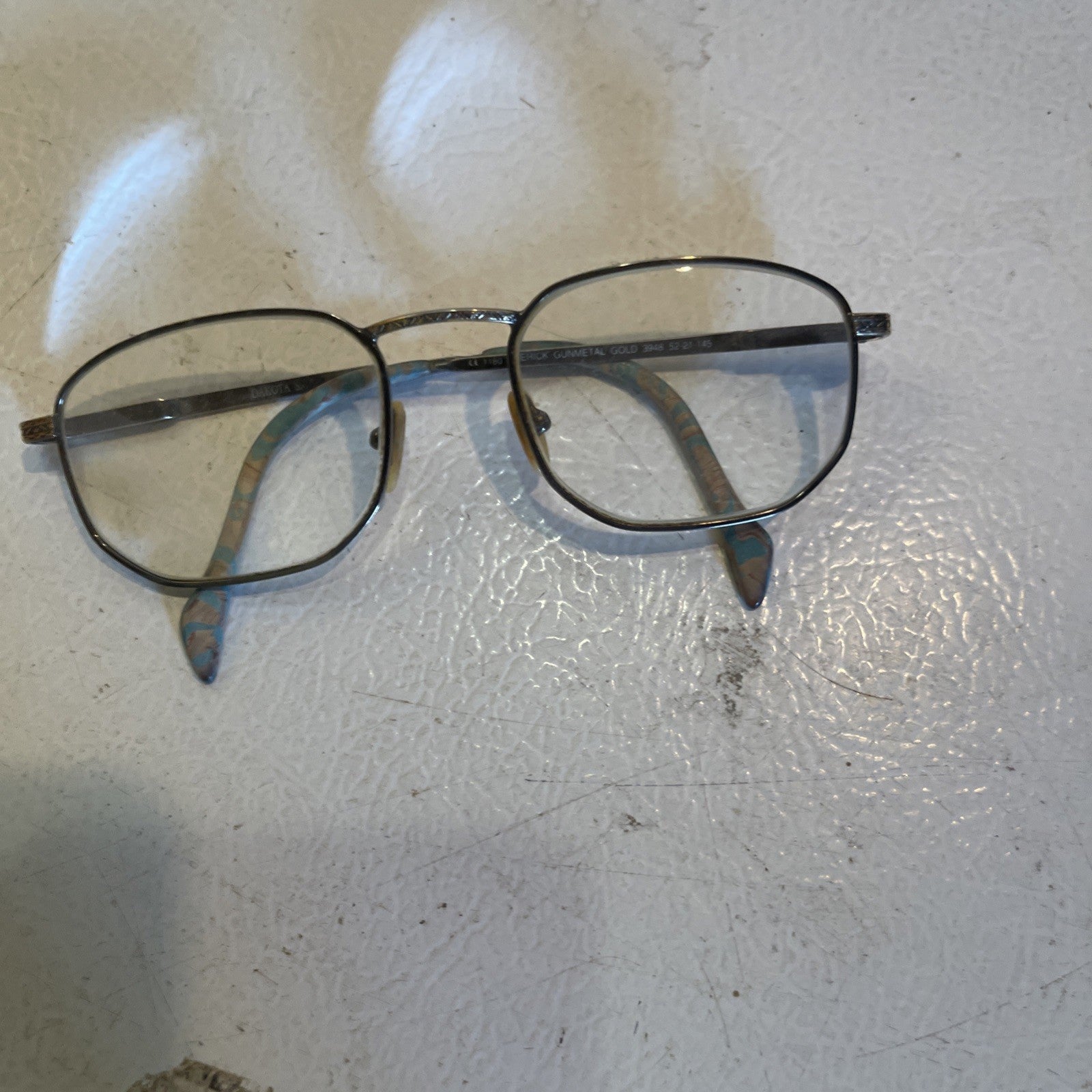 Dakota Smith Maverick Gunmetal Eyeglass Frames 