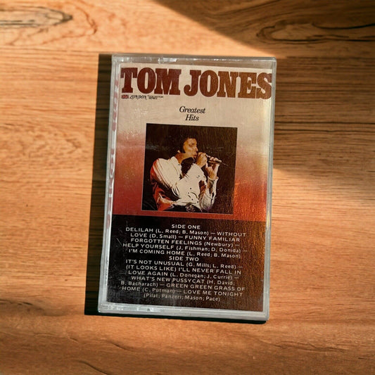Tom Jones Greatest Hits Cassette 1977
