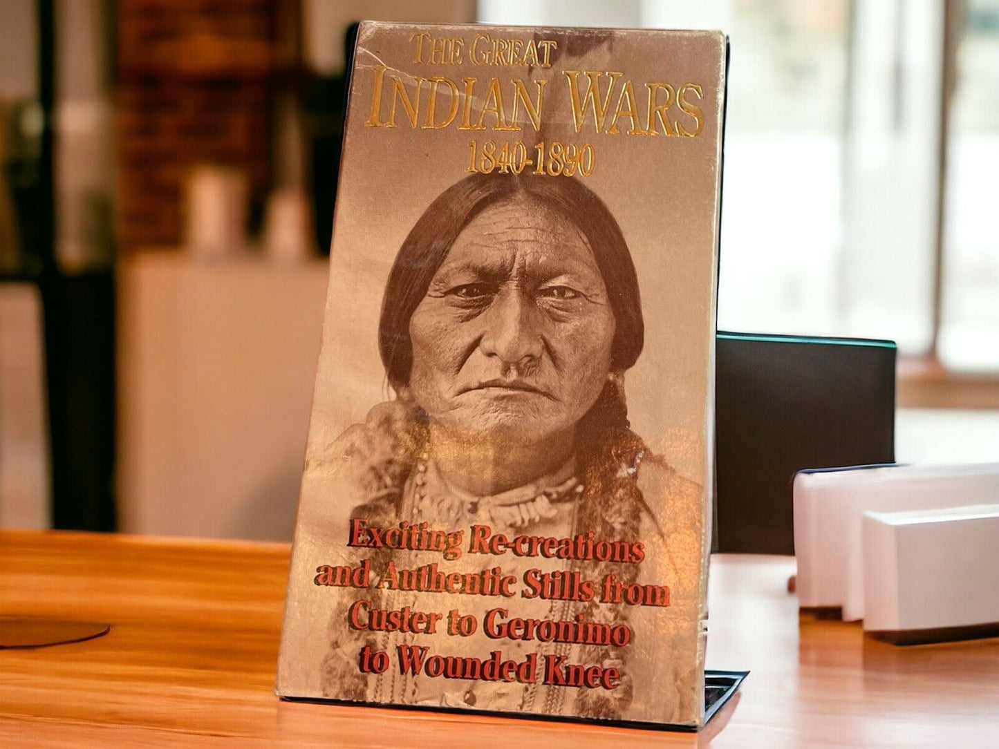 The Great Indian Wars (2 VHS Tape VOL. 1 &2 (1840 - 1890) 1991