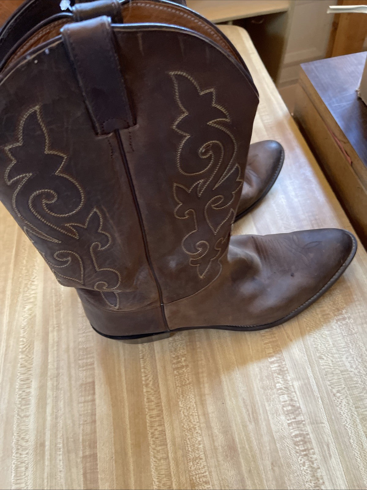Justin Cowboy Boots 15 D