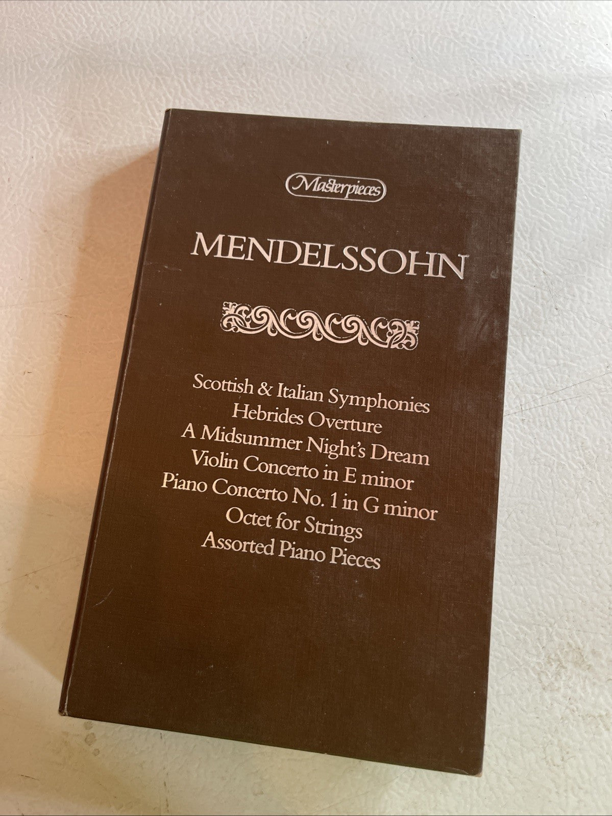 Mendelssohn Masterpiece Cassette Set