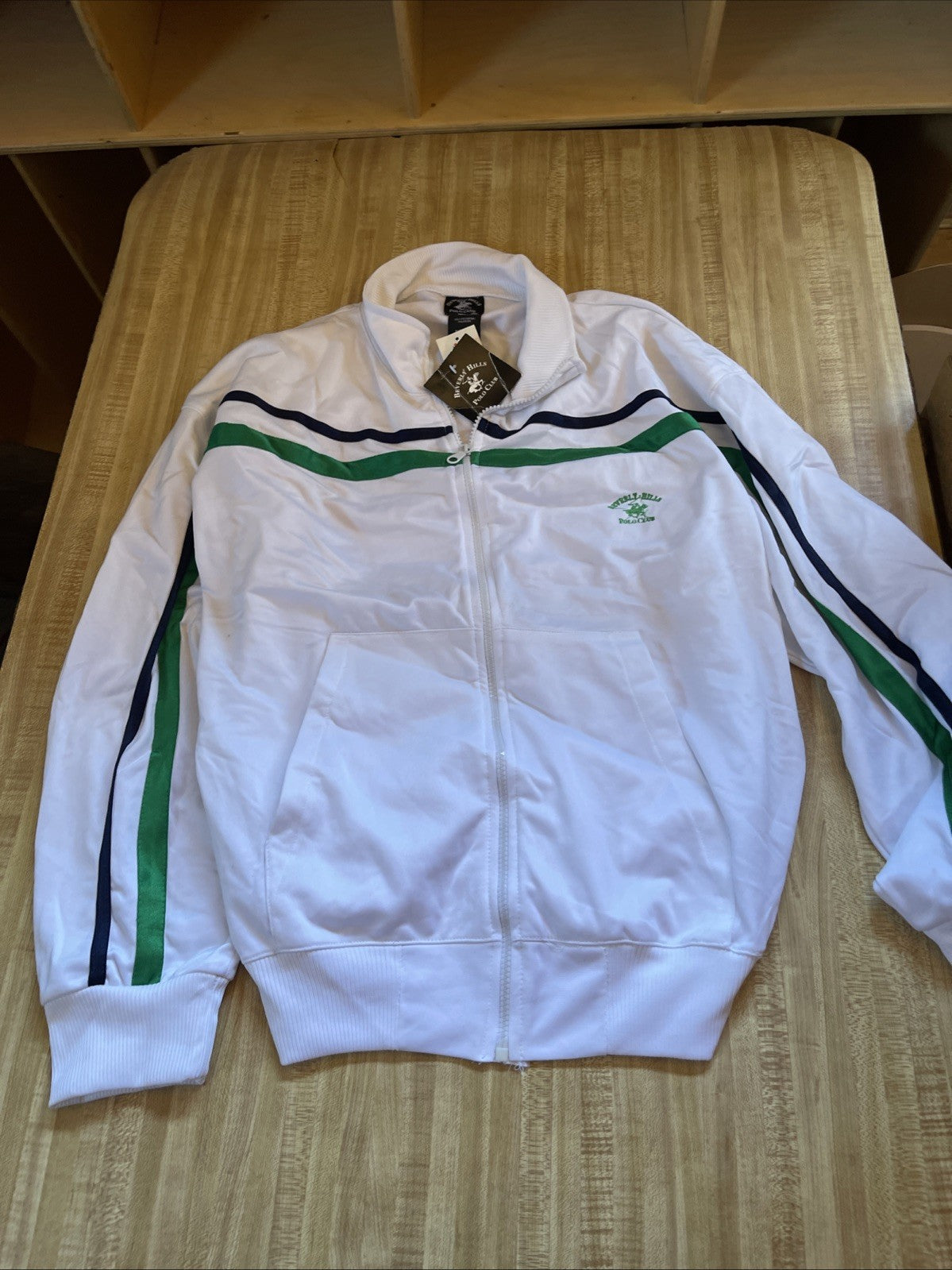 Deadstock Beverly Hills Polo Club Track Jacket Large 