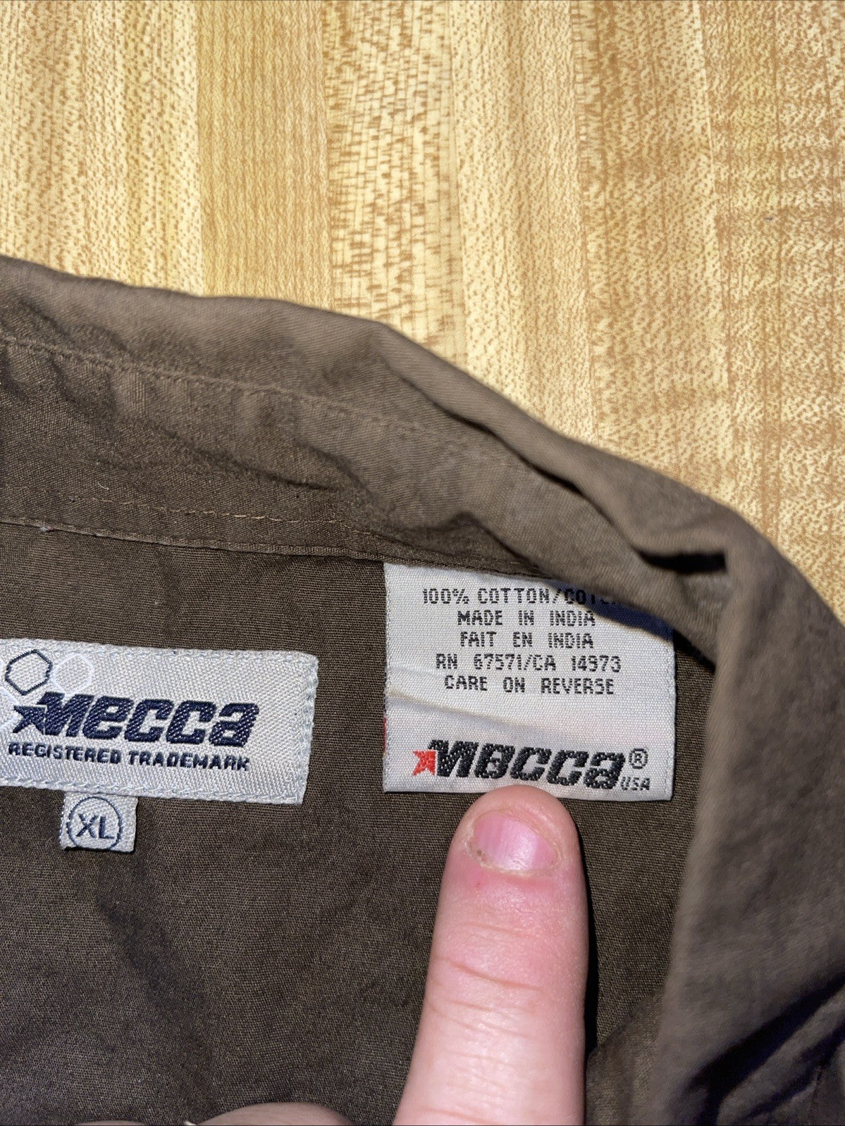 Mecca Button Up XL