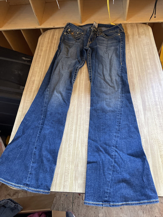 true religion jeans Womens Flared 30