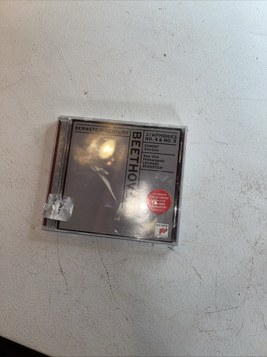 Symphonies 4 & 5 by Beethoven / Bernstein / Nyp (CD, 1997)