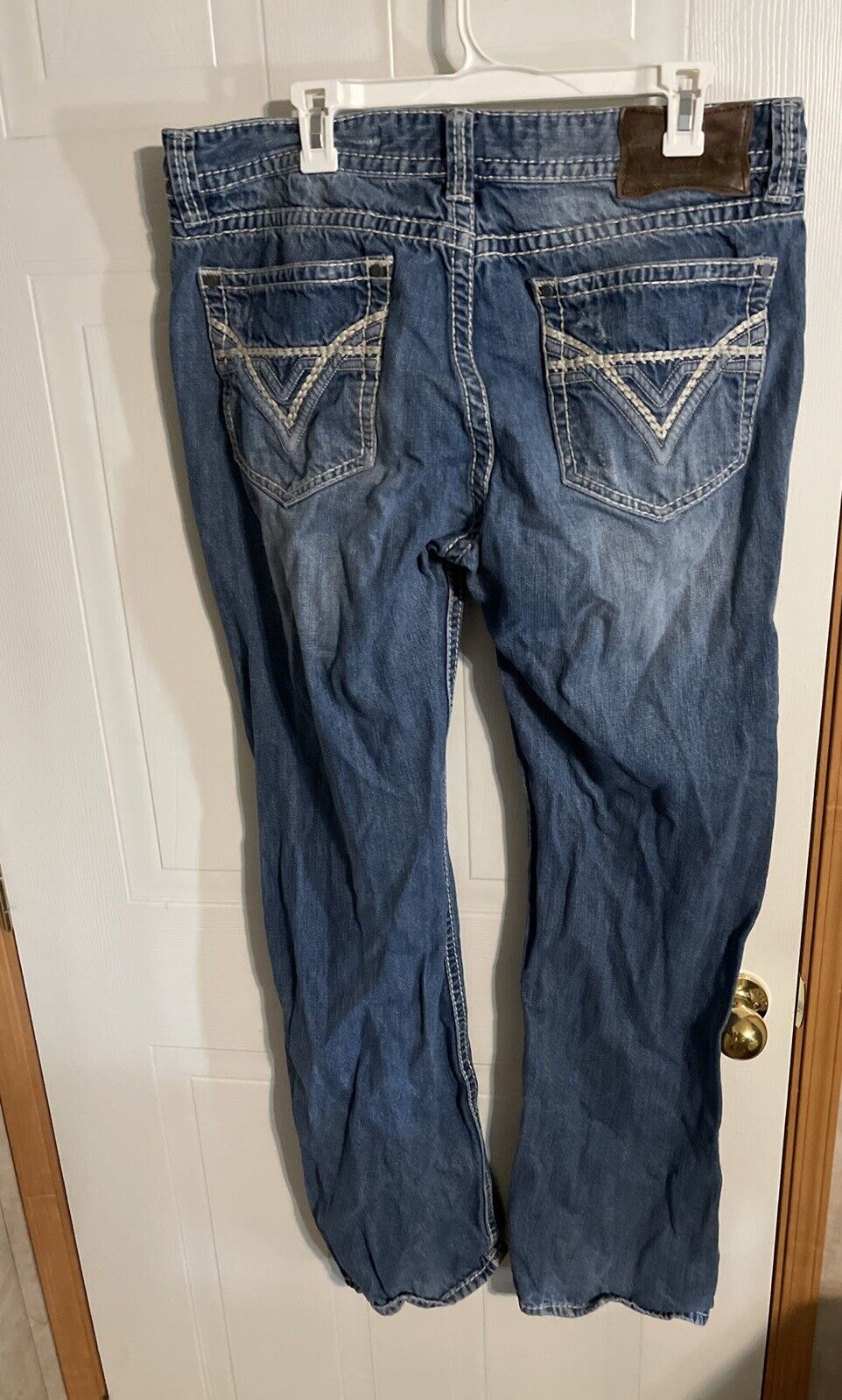 Rock & Roll Cowboy Denim Jeans Double Barrel Straight 38x38