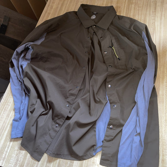 Club Ride Snap Button Vented Shirt XL