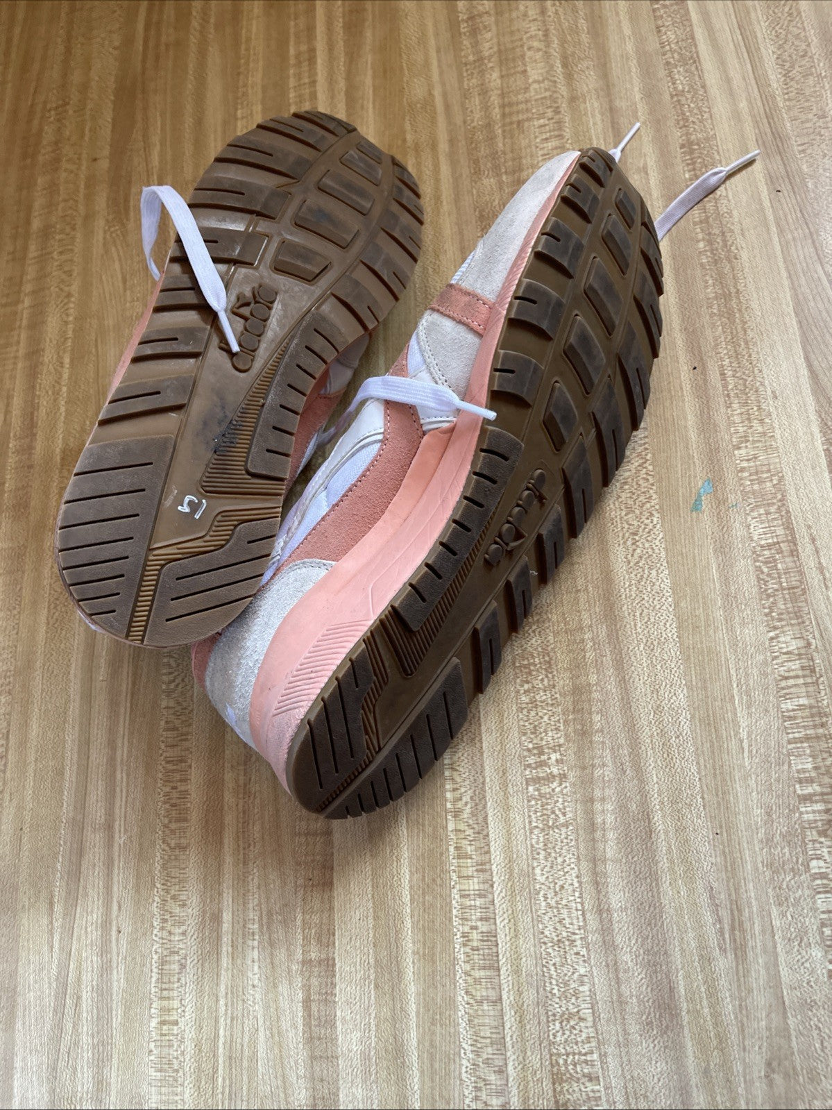 Diadora N9000 Men’s Size 12 Tennis Shoes Peaches and Cream Color-way